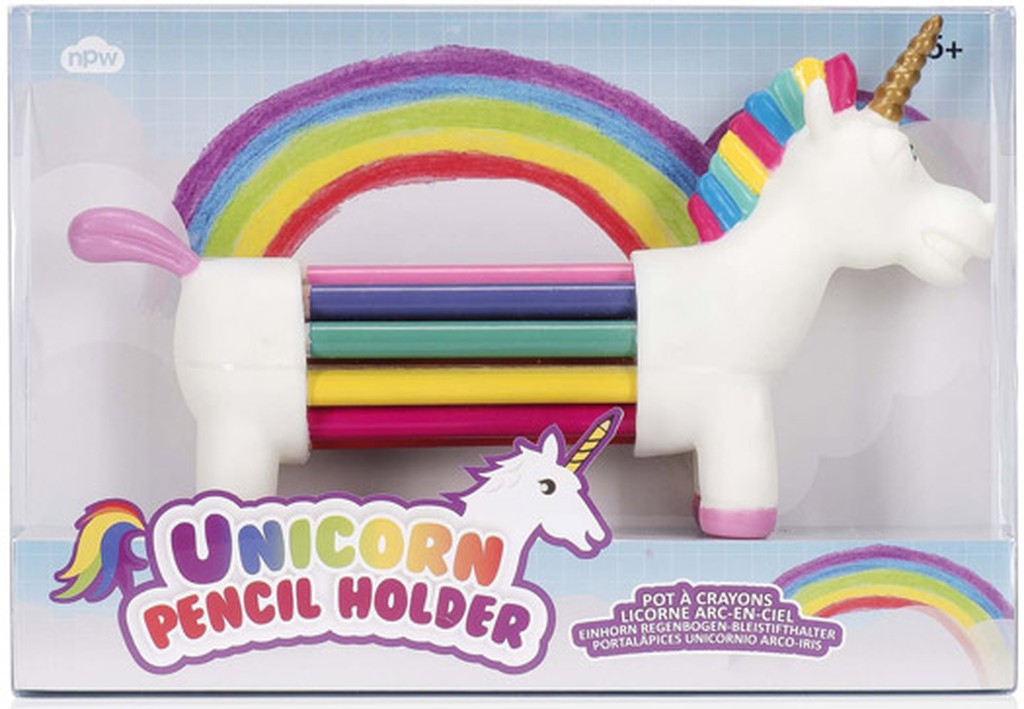 Crayons de Couleurs et Pot Licorne