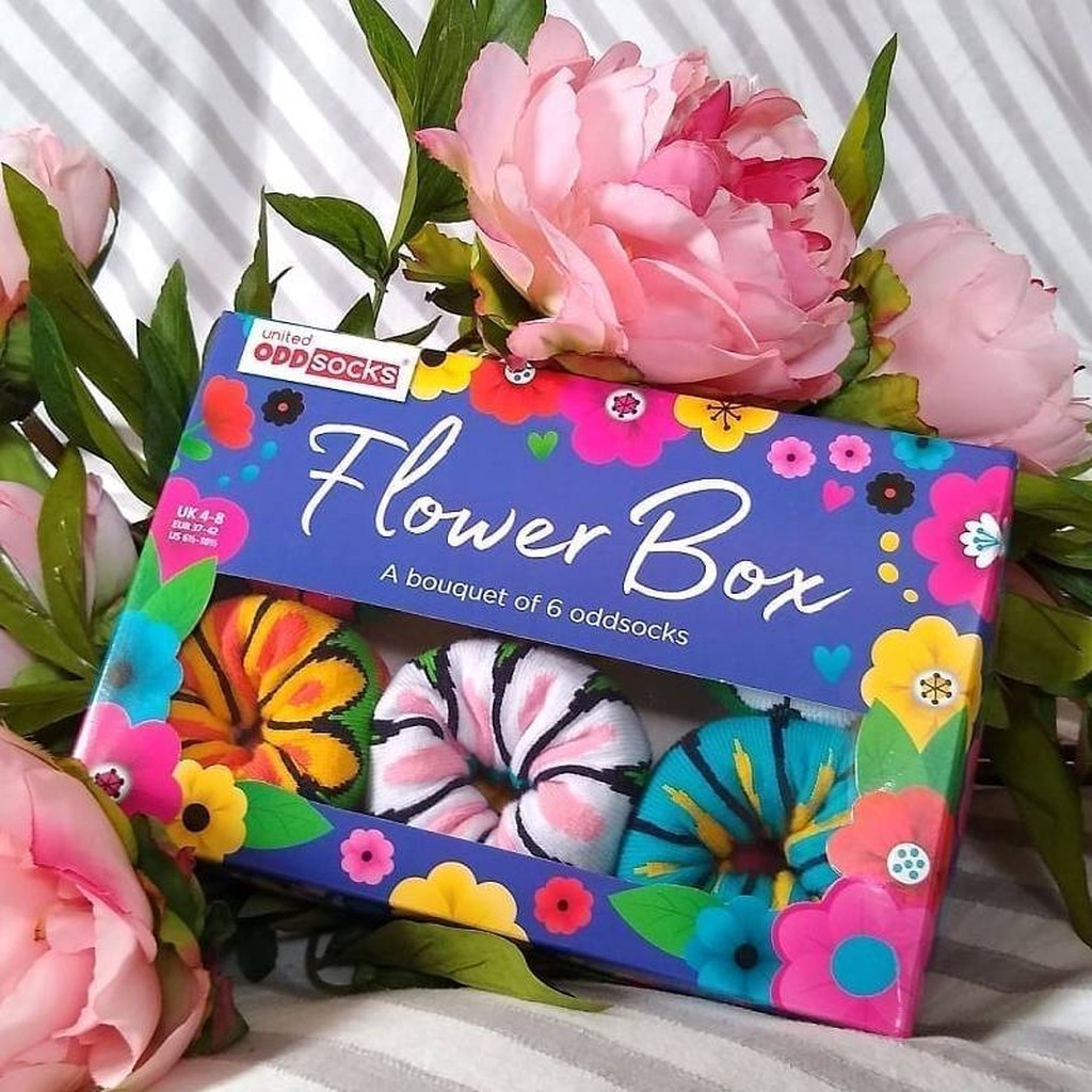 Set Regalo Calzini Flower Box