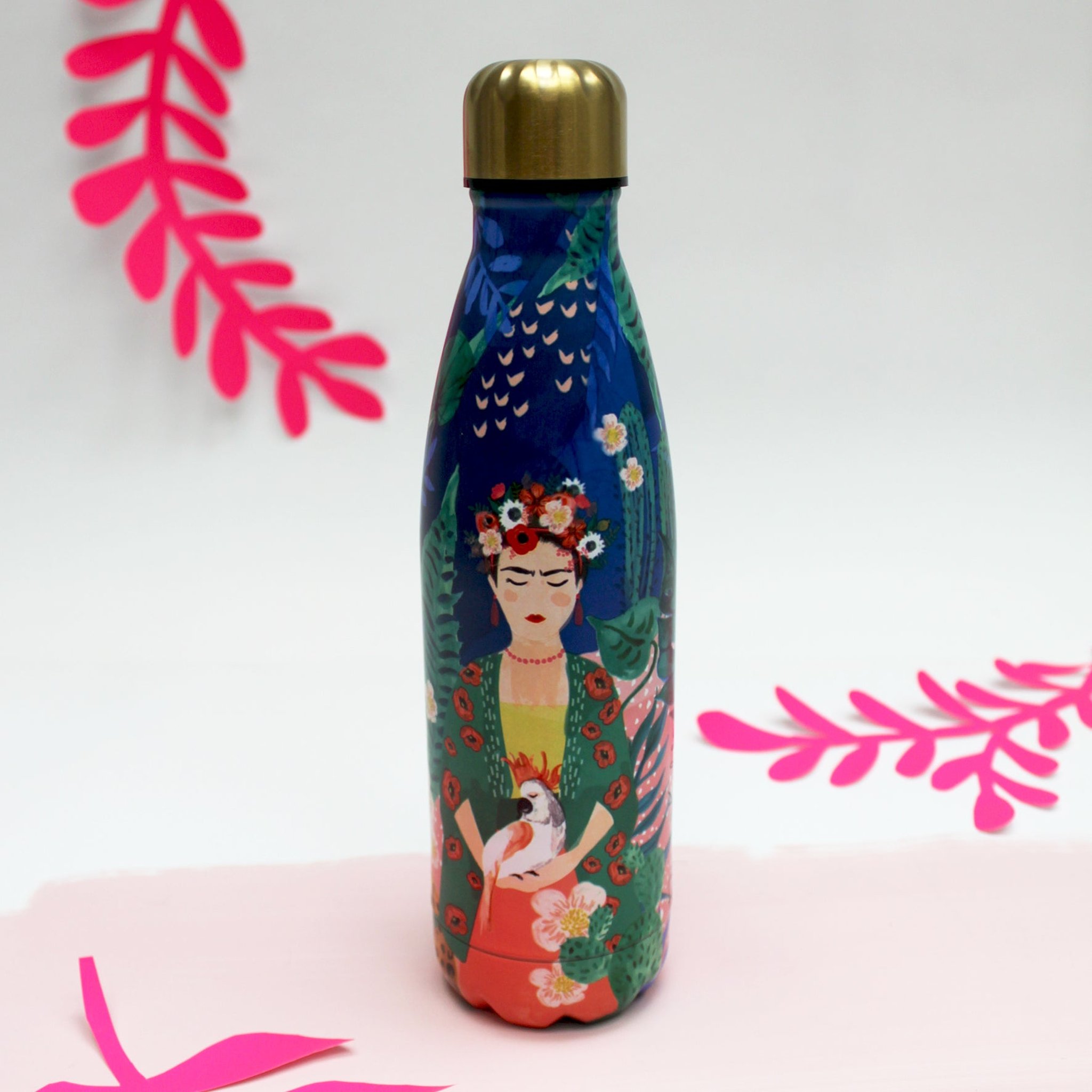 Frida Kahlo Flask by Disaster Designs