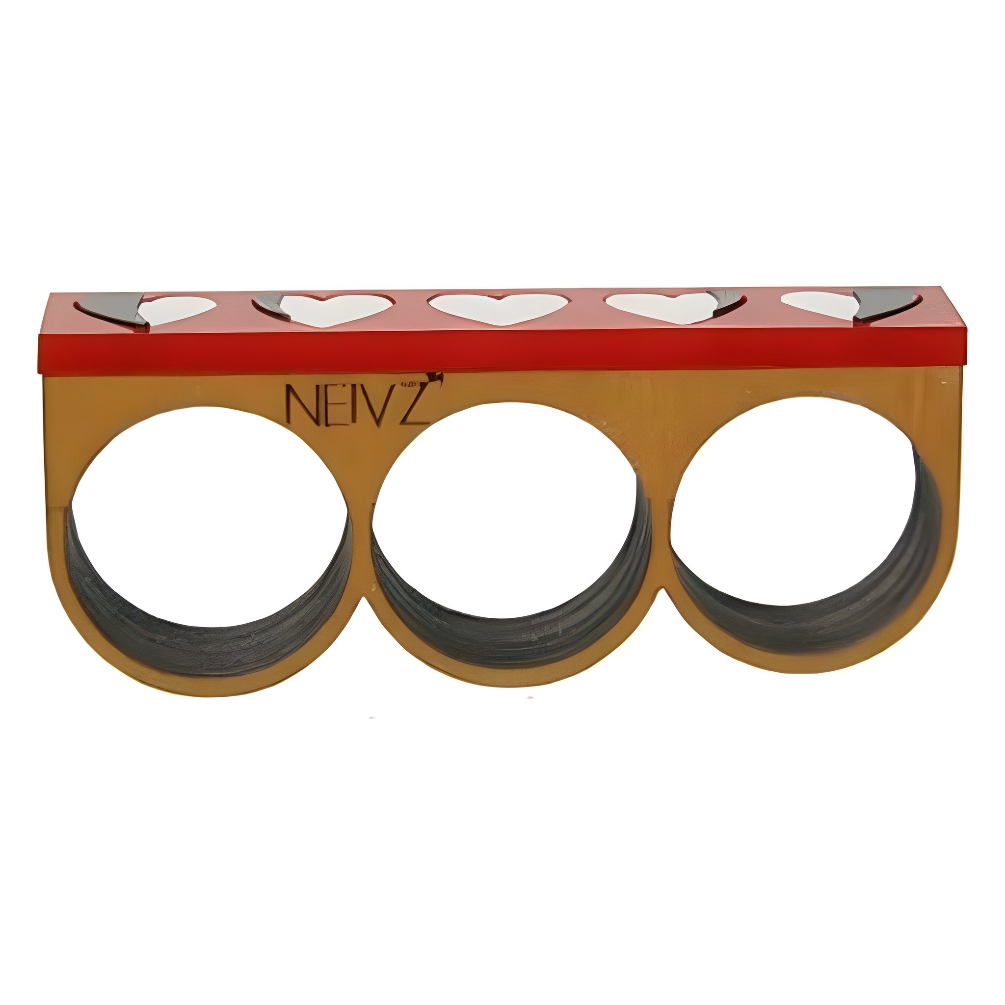 3-Finger-Ring Herz