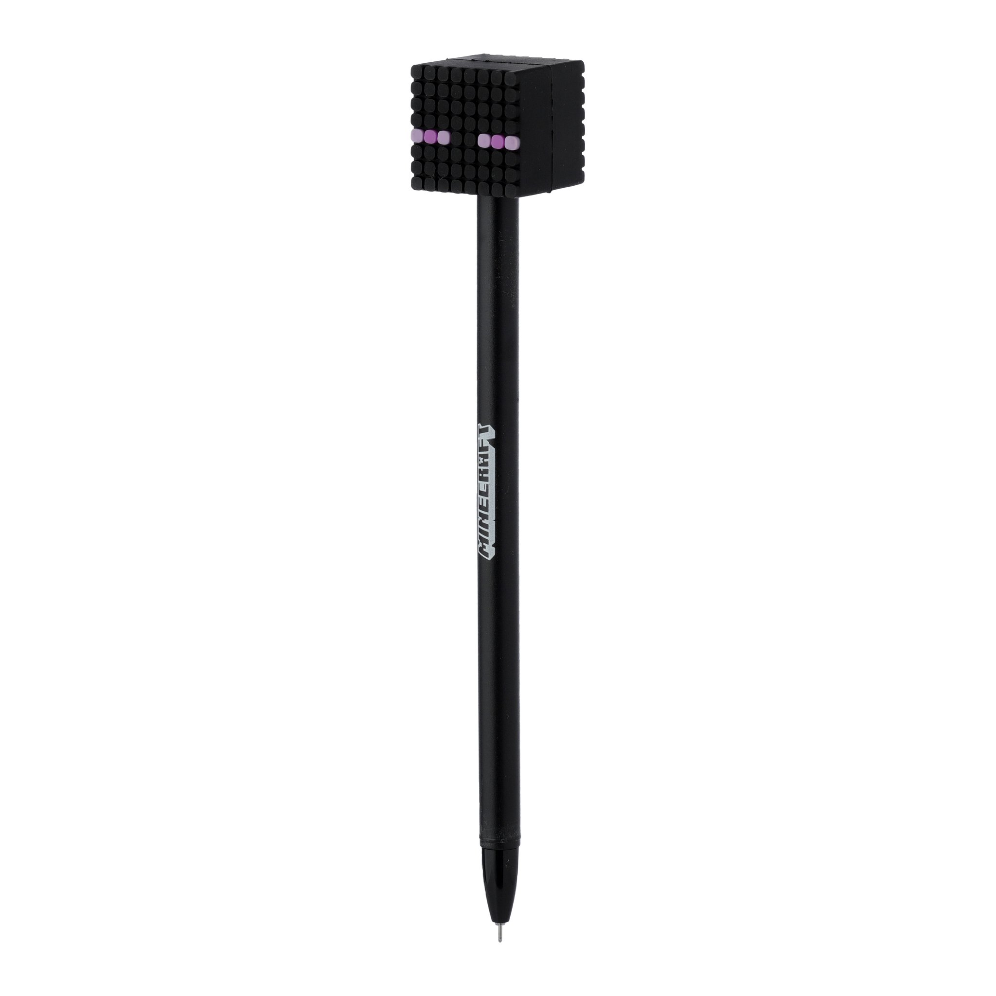 Fineliner Minecraft con testa a blocco nera