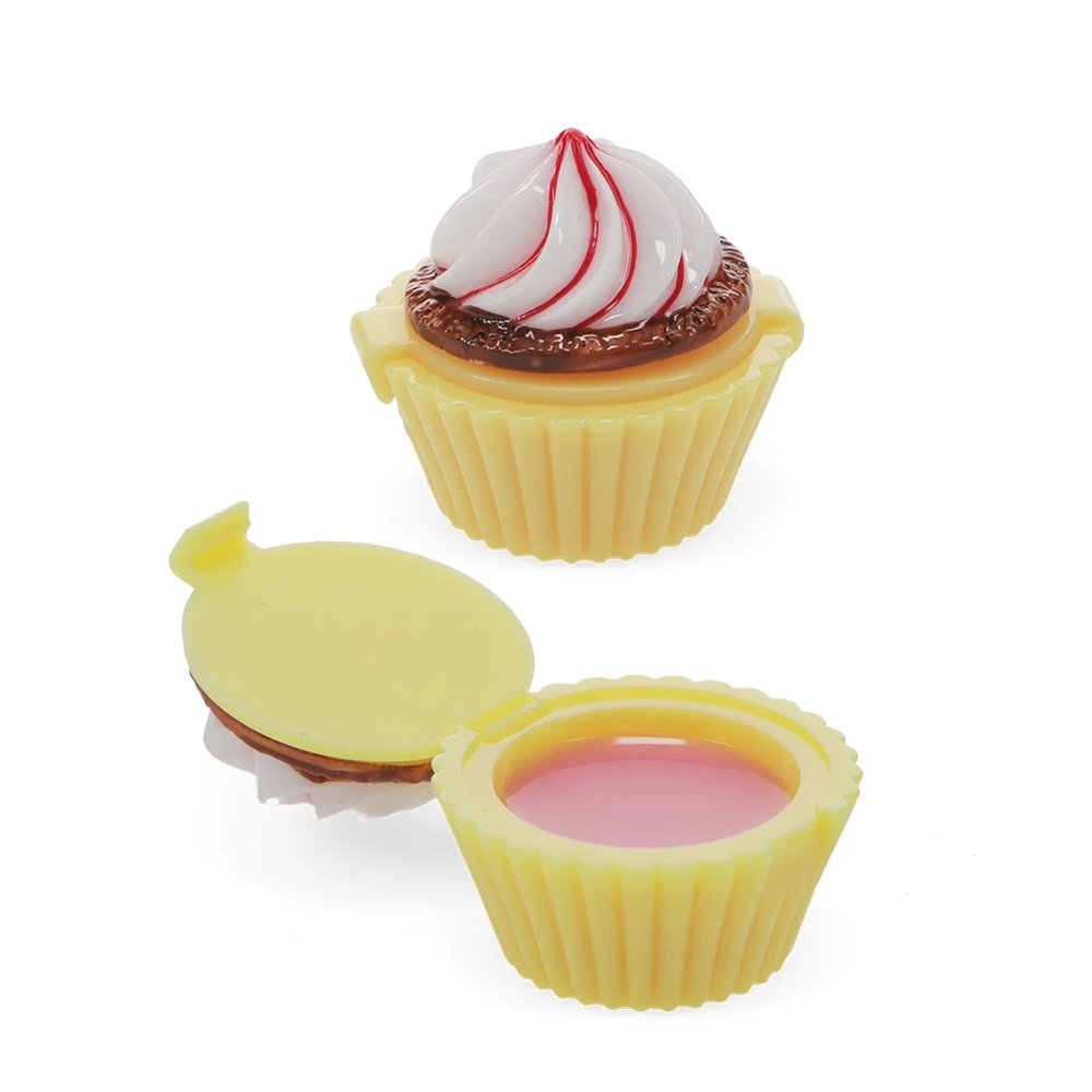 Set di Lucidalabbra Mini Cupcake