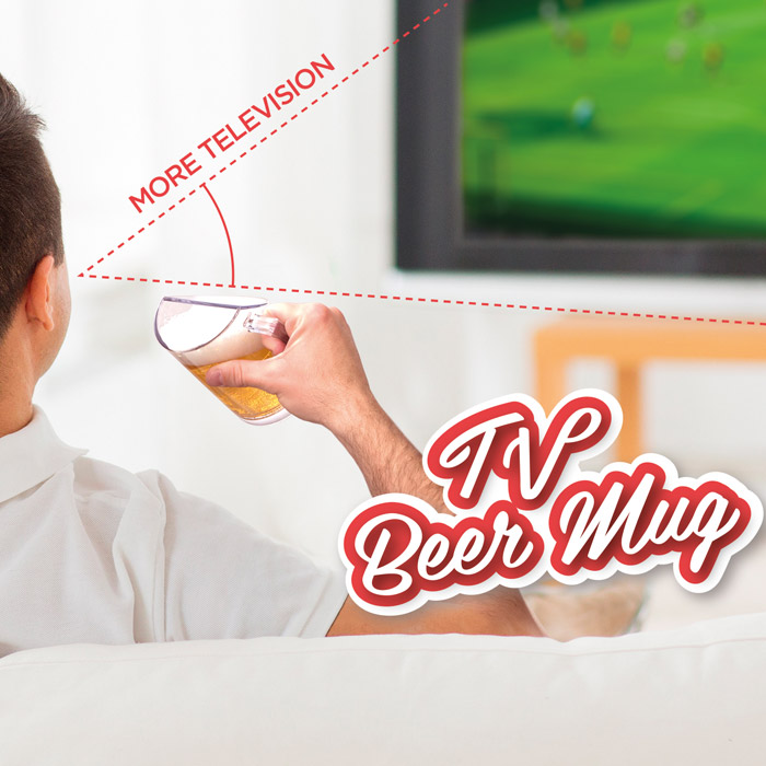 TV Beer Mug