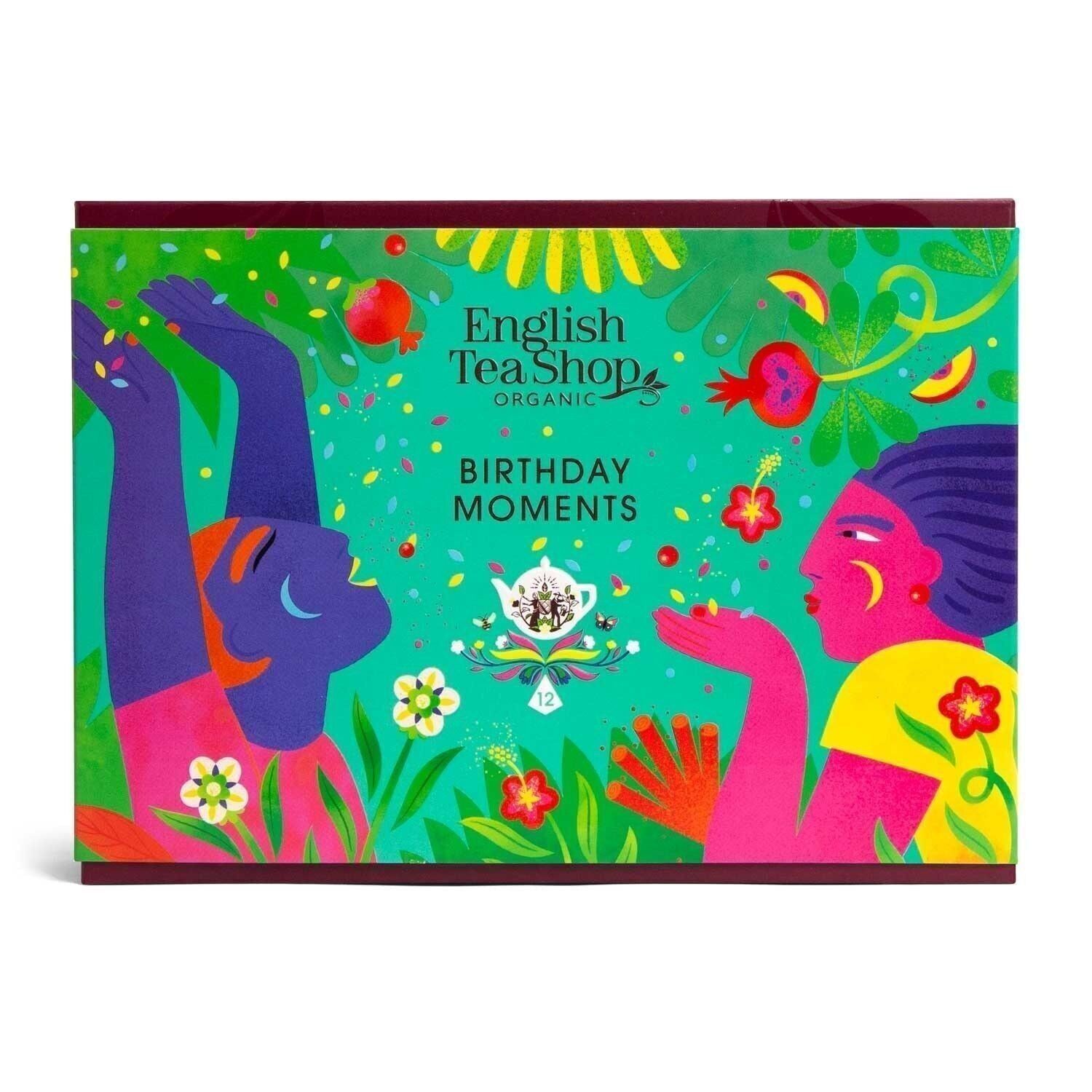 Tee Geschenk Birthday Moments Geschenkbox Vorderansicht
