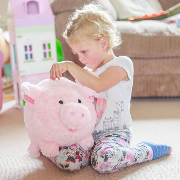 Tirelire Cochon en Peluche