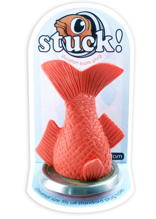 Stuck! Goldfish Bath Plug
