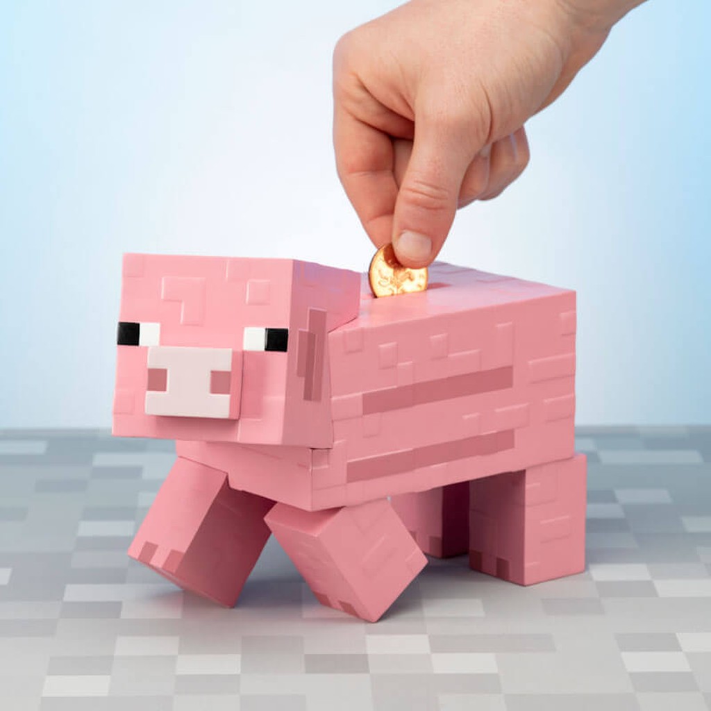 Minecraft Sparschwein von Paladone