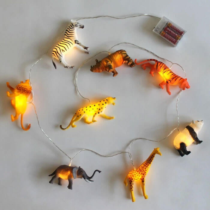 Guirlande Lumineuse Animaux de Safari