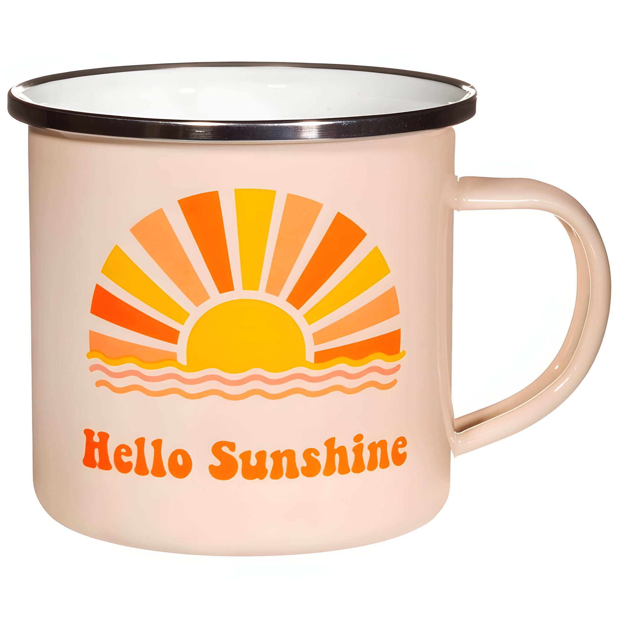 Hello Sunshine Emailletasse