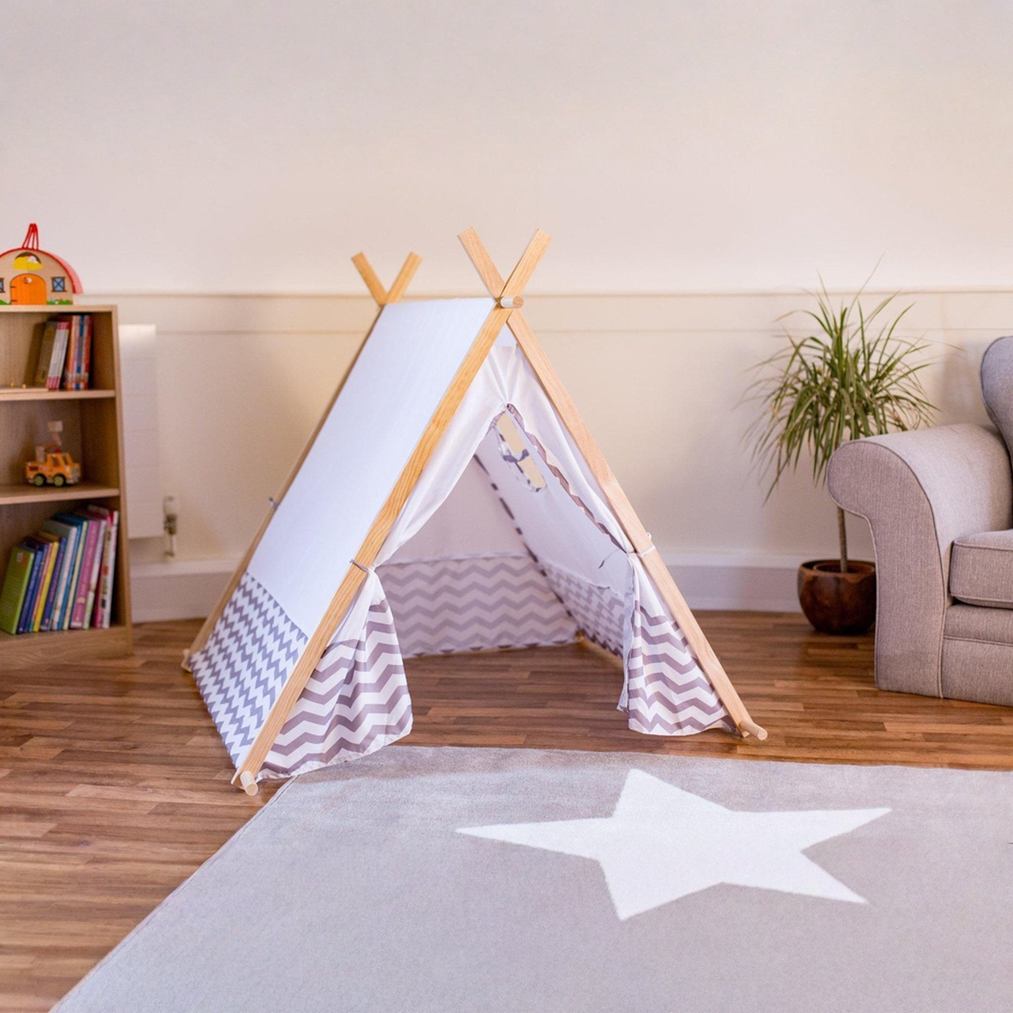 Spielzelt Canada von Tobar im Kinderzimmer