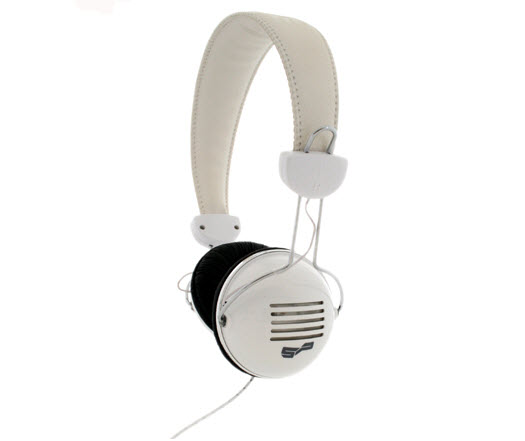 Retro Headphones R2 White