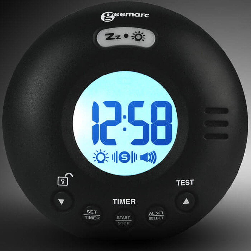 Reisewecker mit Vibration von geemarc