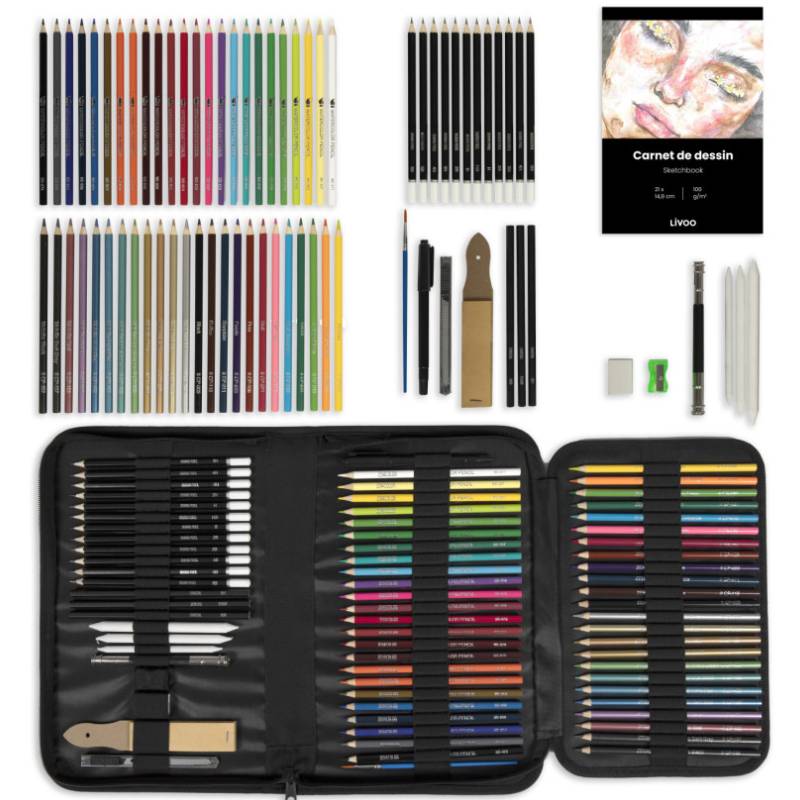 Drawing Kit 74 Pieces