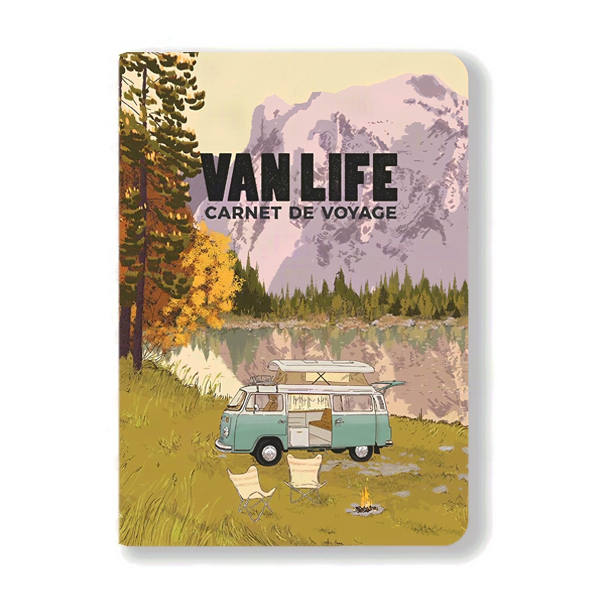 Vanlife-Reisetagebuch im Format A6