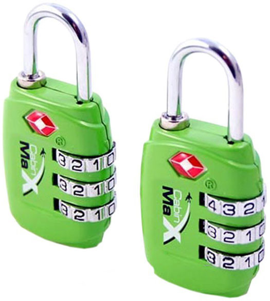 TSA Kofferschloss 2er Set