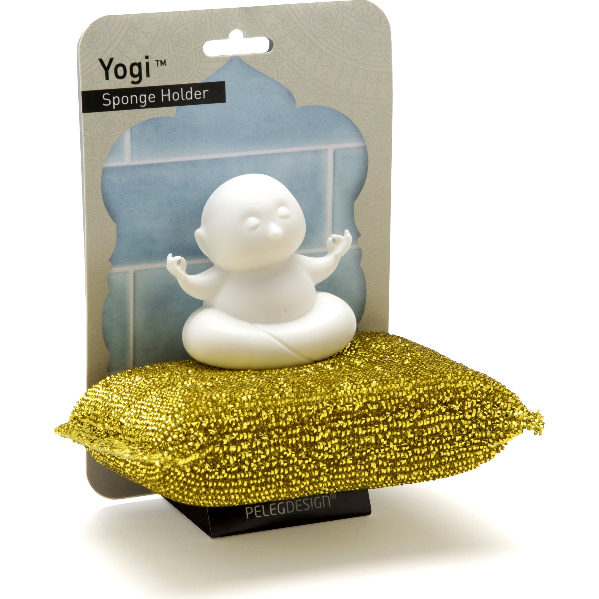 Yogi Schwammhalter auf der Verkaufskarte von Peleg Design