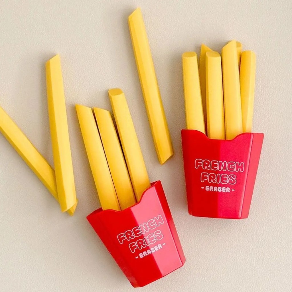 Set de gommes frites