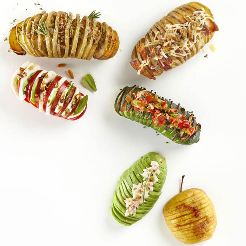 Fächer-Schneider für Gemüse