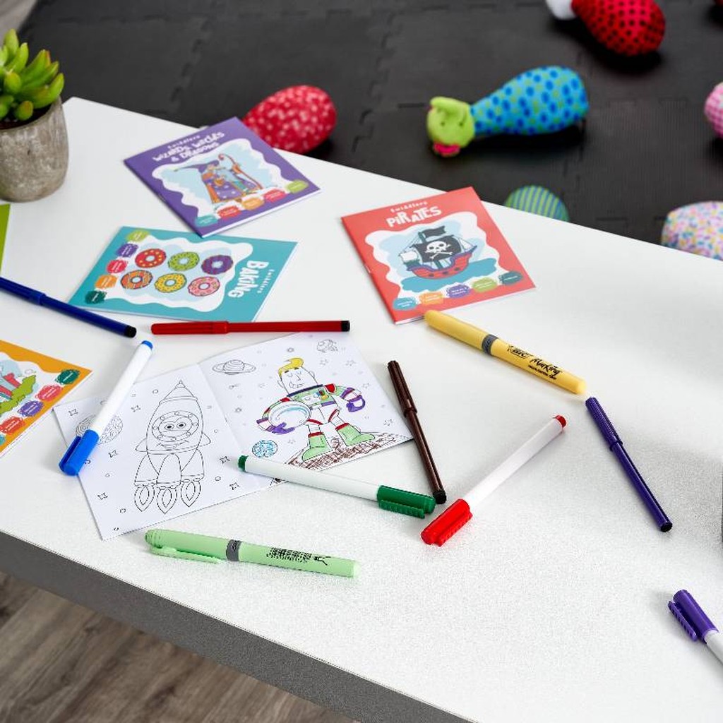 48 Mini-livres de coloriage