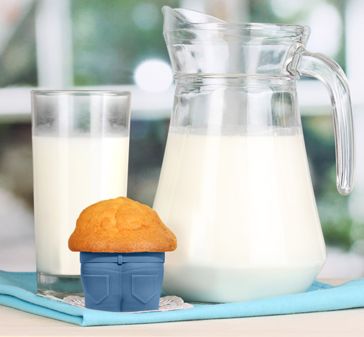 Muffin Förmchen Denim Jeans