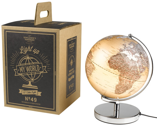 Lampe Globe Terrestre