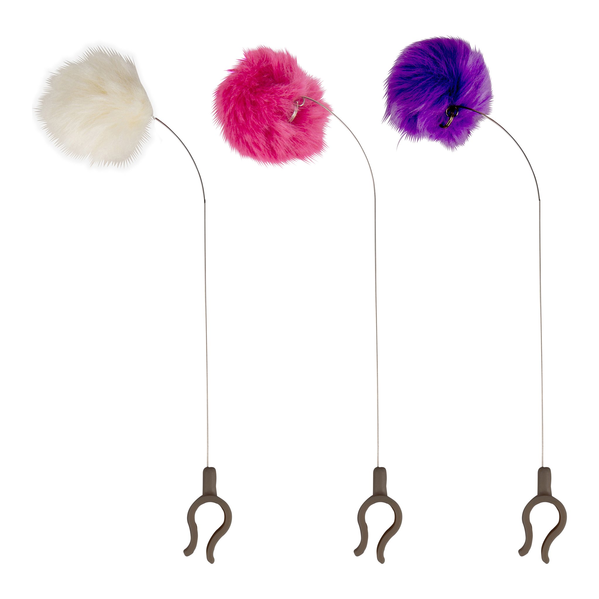 Katzenfoto-Gadget in drei Farben: Weiss, Pink und Violett