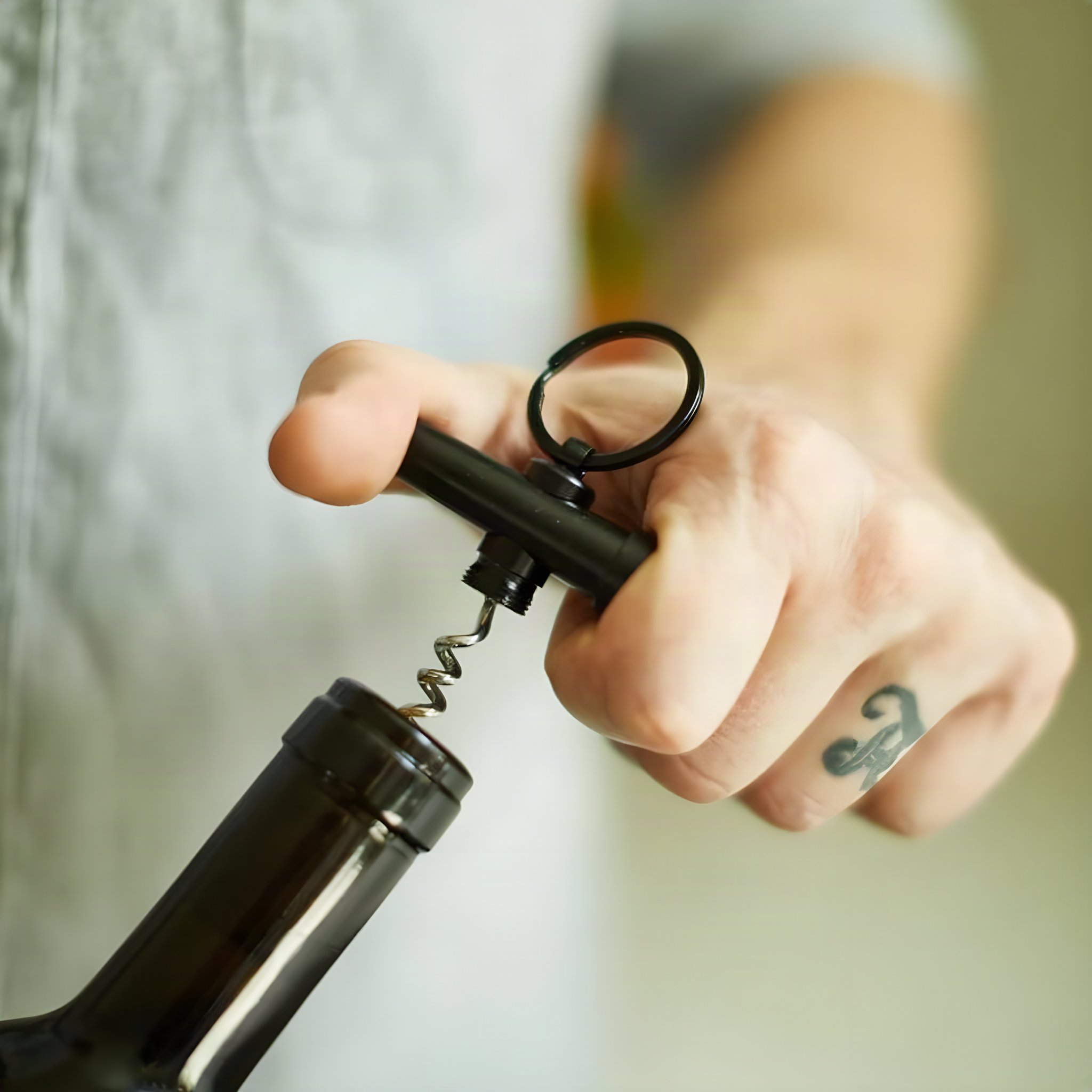 Mini Korkenzieher Schlüsselanhänger von Gentlemens Hardware