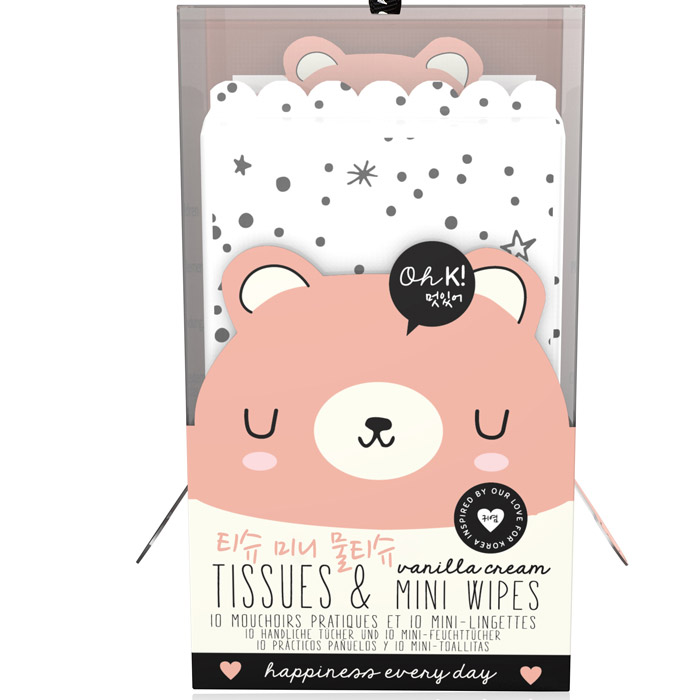 Oh K! Mouchoirs et Mini Lingettes
