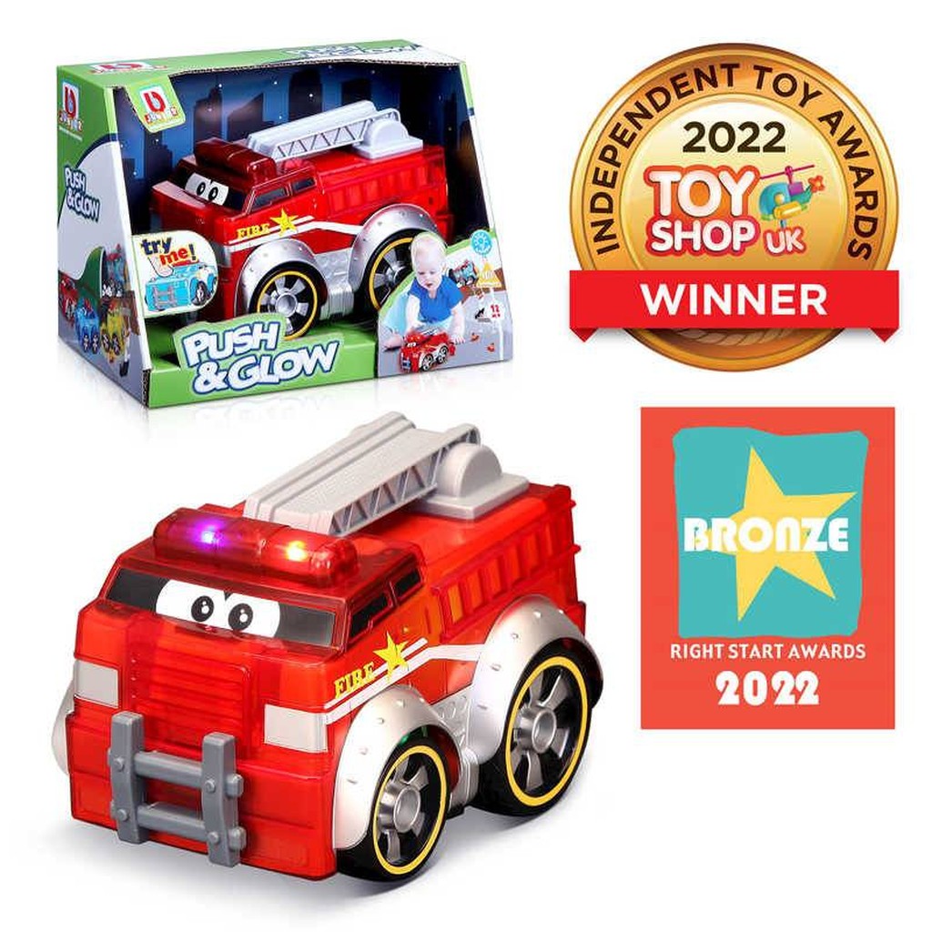 Push & Glow Feuerwehrauto