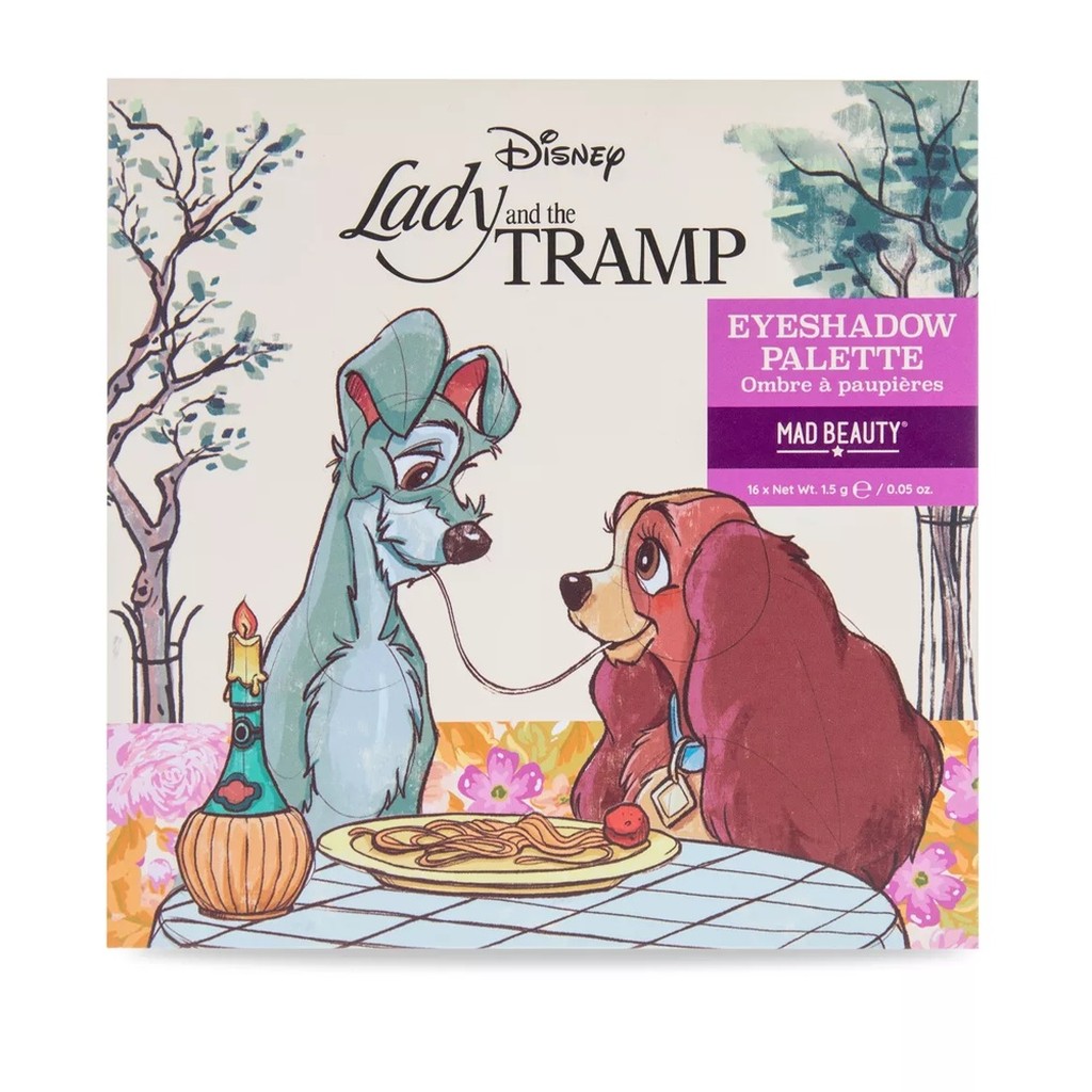 Mad Beauty Disney Susi und Strolch Lidschattenpalette