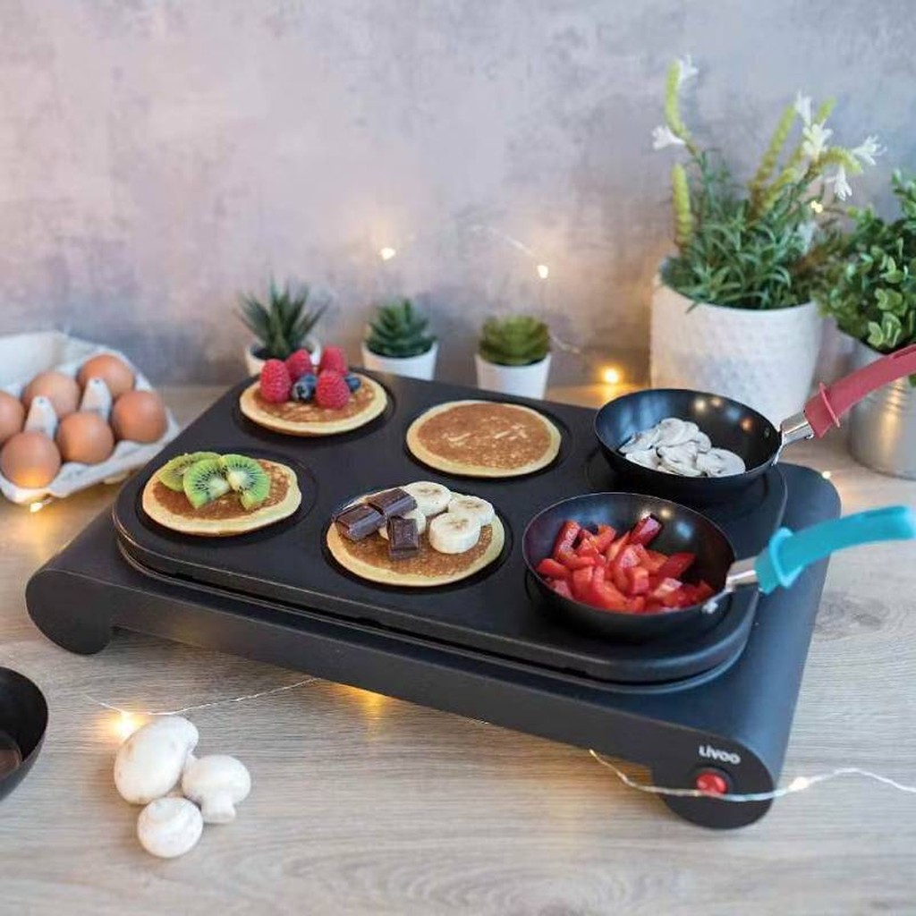 Party Set Wok Crepes und Grill von Livoo