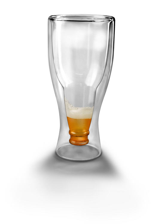 Bierglas Hopside Down