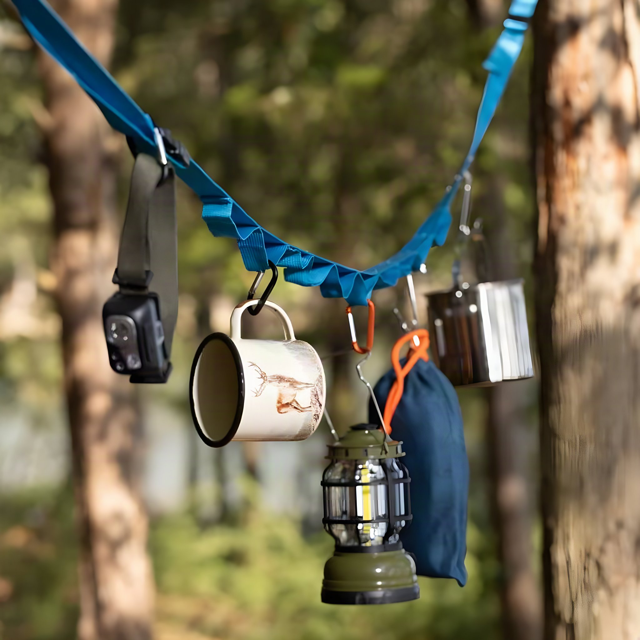 Organisateur de Camping Hanging Tent Tidy