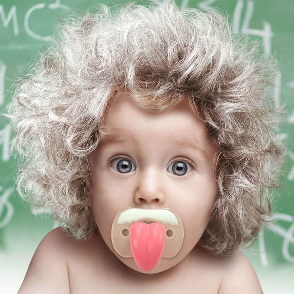 Albert Einstein Genie Schnuller von hoobbe