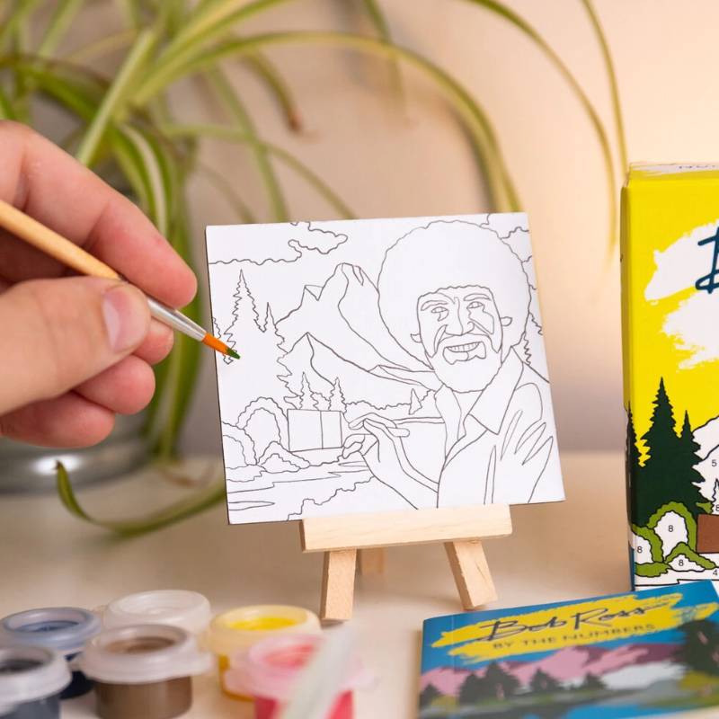 Mini Kit Bob Ross By The Number