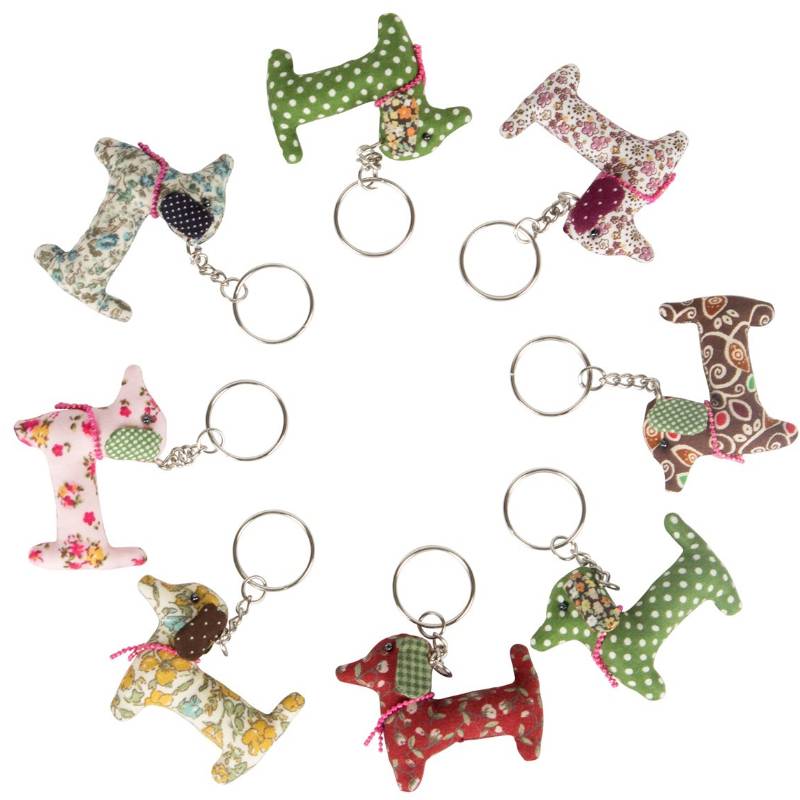 Schlüsselanhänger Dackel von Sass and Belle