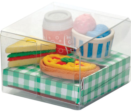 Fastfood Radiergummi Set