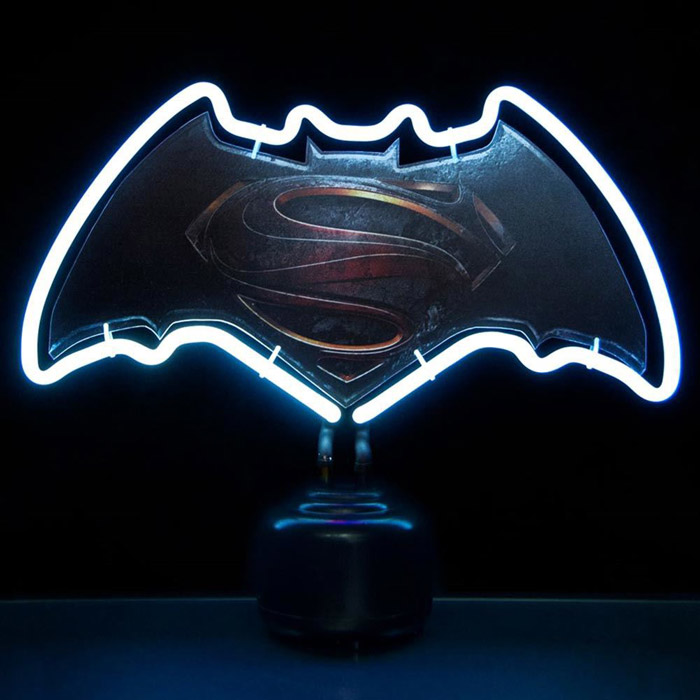 Batman v Superman: Dawn of Justice Logo Small Neon Light
