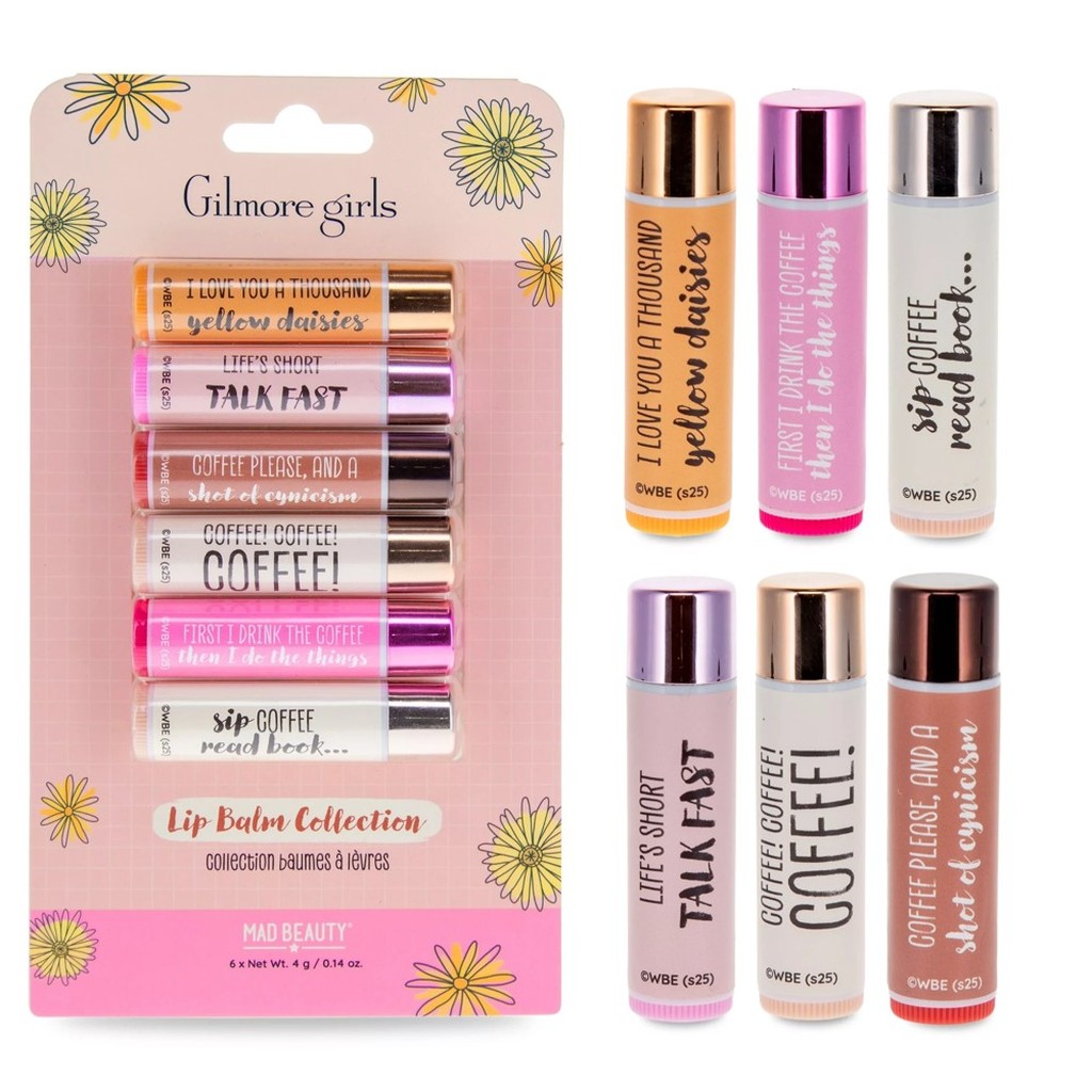 Gilmore Girls Lippenbalsam Set mit 6 Düften &ndash; Mad Beauty