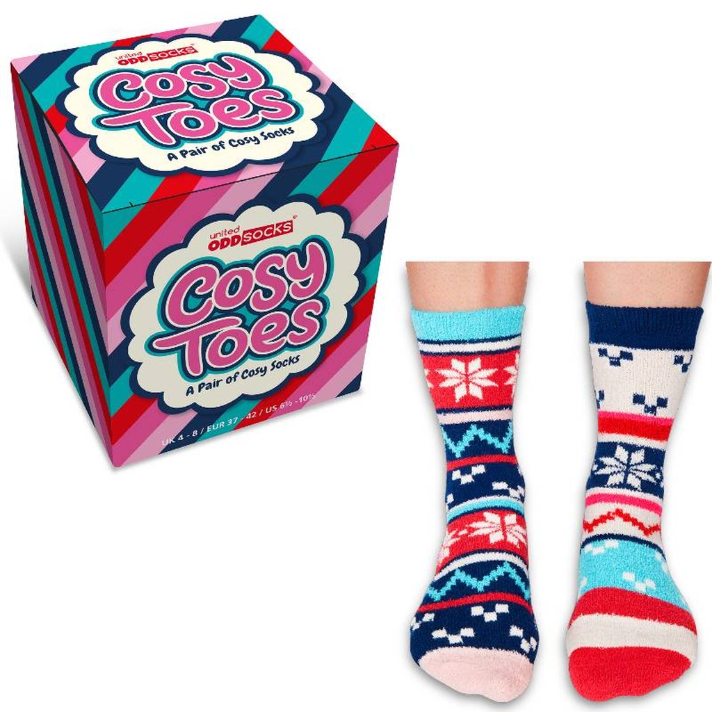 Kuschelsocken Snow von United Oddsocks