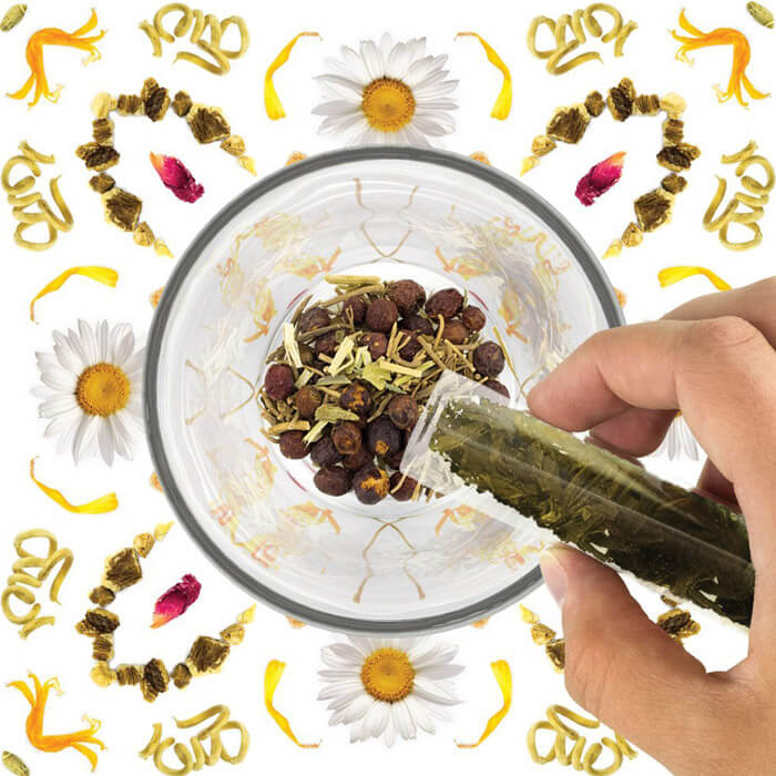 Tea it yourself - No Stress Do it yourself Tee Set