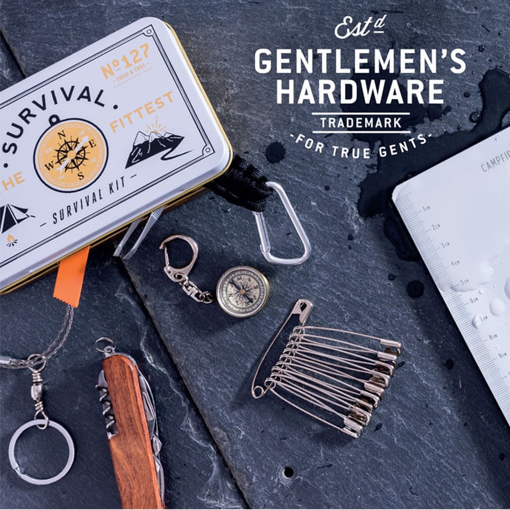Gentlemen's Hardware Survival Kit von wild &amp; wolf