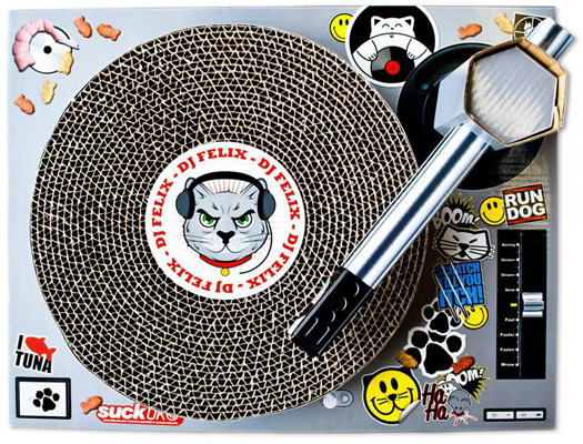 DJ Gratte-Chat, une table de DJ pour faire ses griffes
