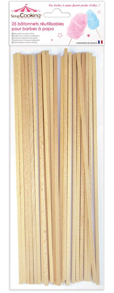 Zuckerwatte-Stäbchen