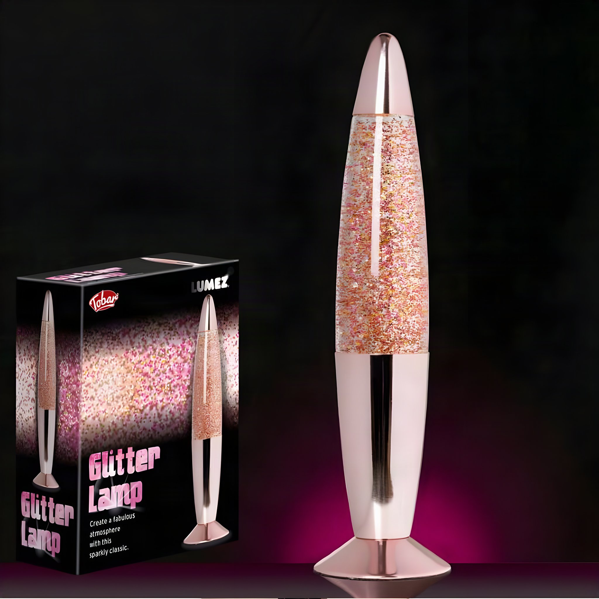 Lampe à lave scintillante Lumez