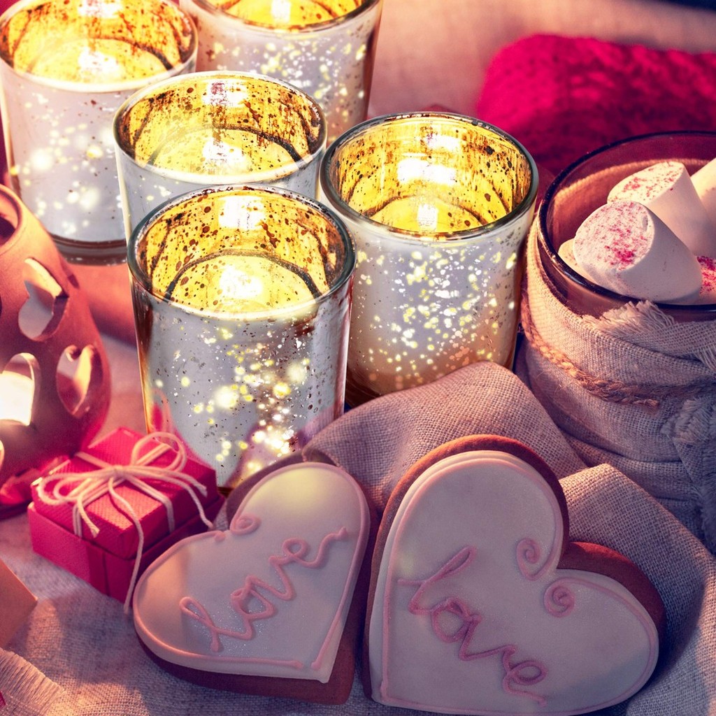 15 Teelicht-Gläser Silber