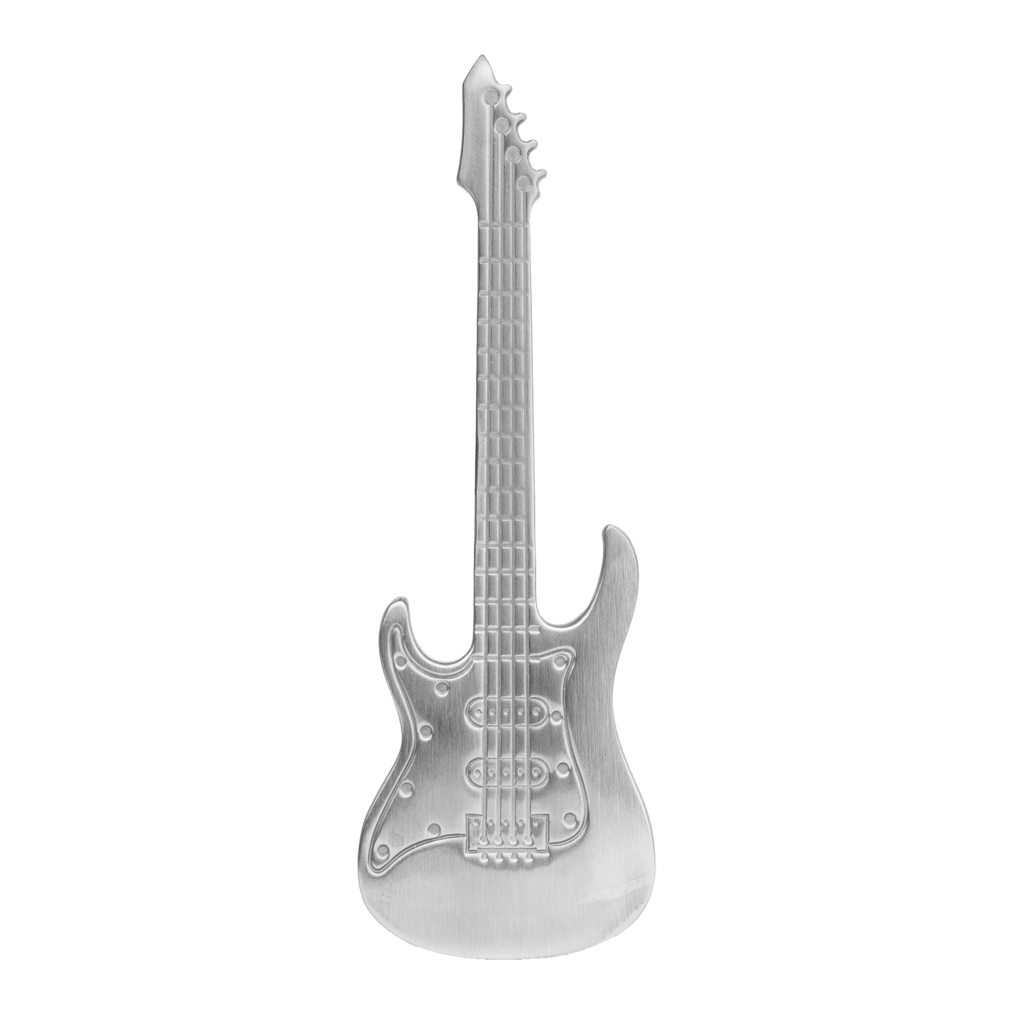 Gitarren-Chiller in Form einer E-Gitarre aus Edelstahl