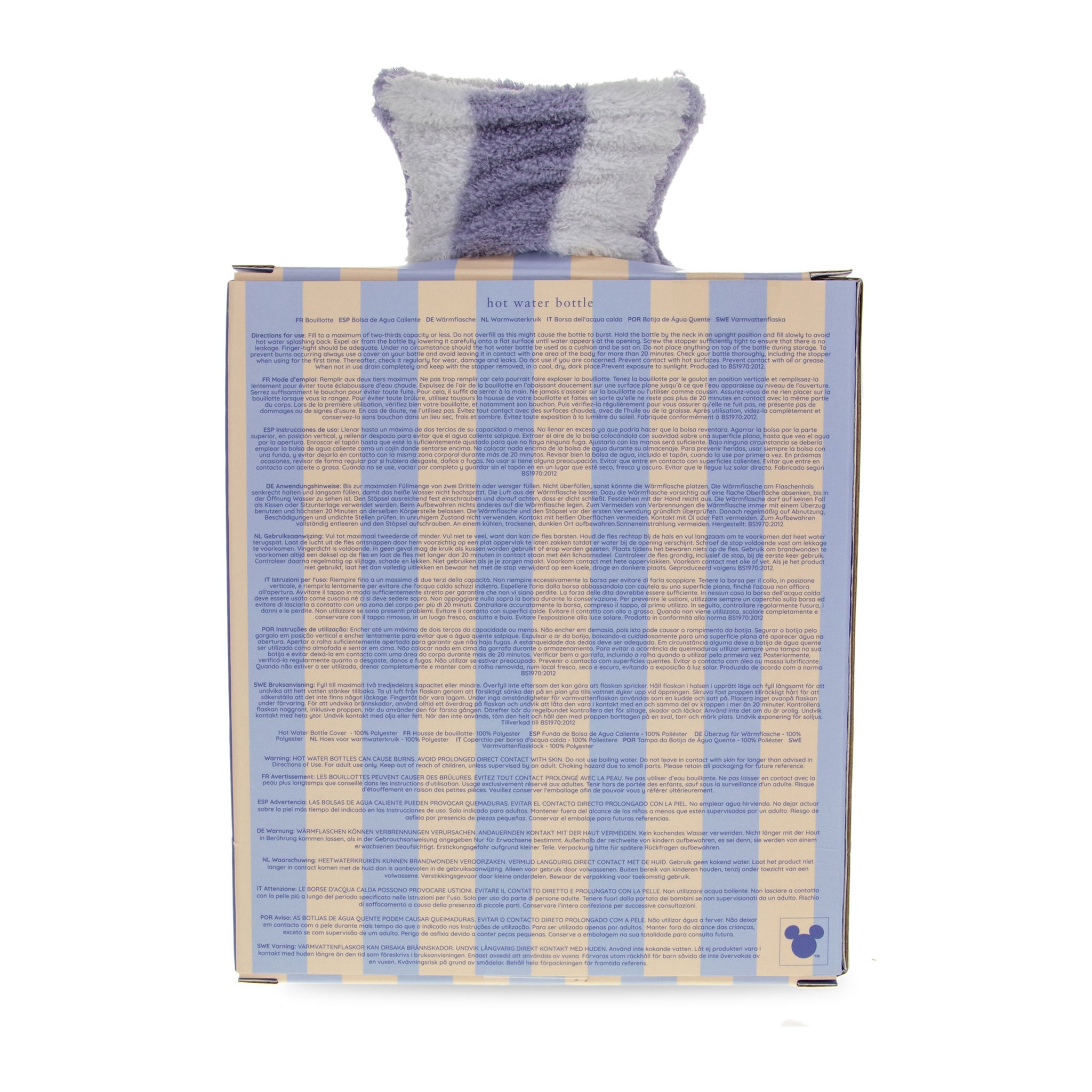 Borsa acqua calda Winnie the Pooh Sleep lifestyle cosy