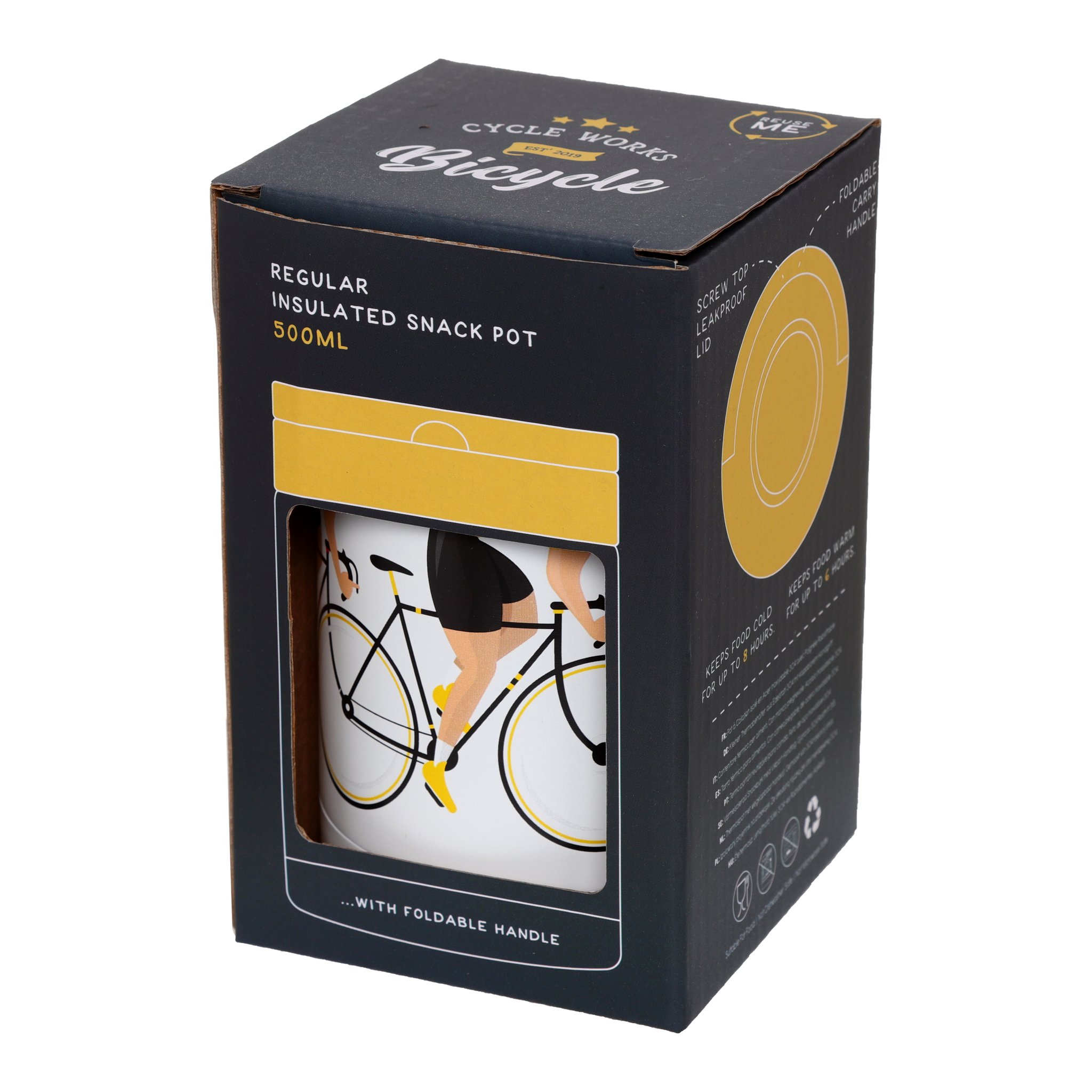 Boite noire « Regular Insulated Snack Pot »