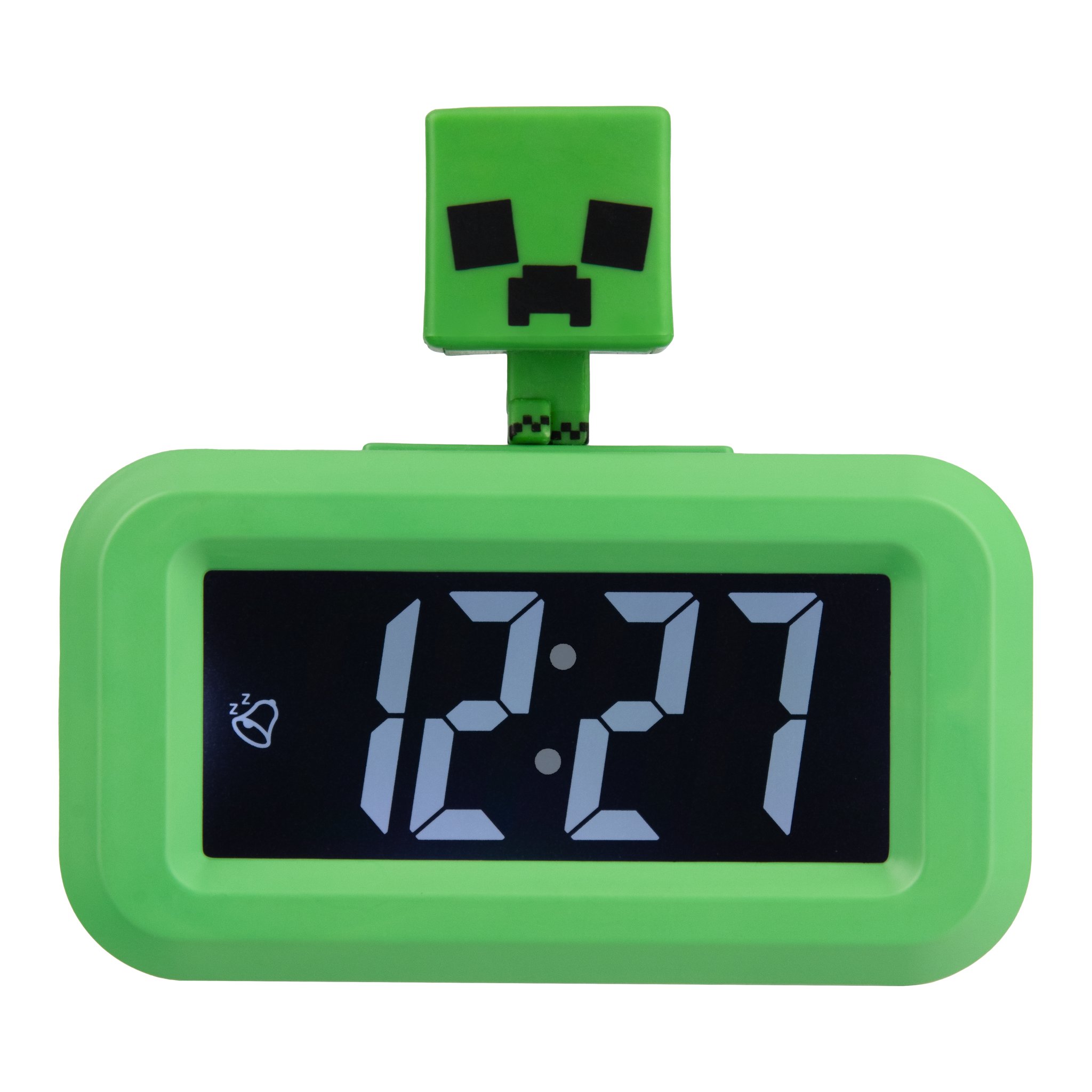 Creeper-Mini-Wecker freigestellt von vorne